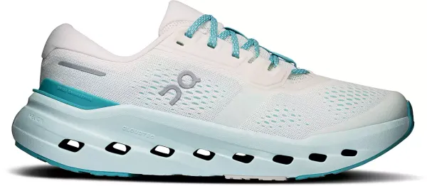 On Women's Cloudrunner 3 Ivory | Aquamarine