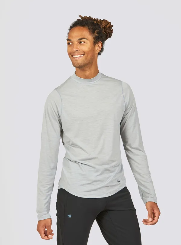 Janji Repeat Merino Tech Silver Needle