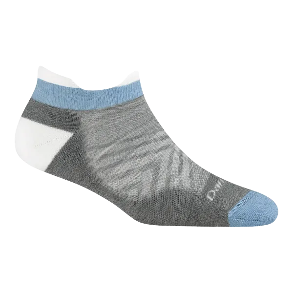Darn Tough Socks Run No Show Tab Ultr Silver