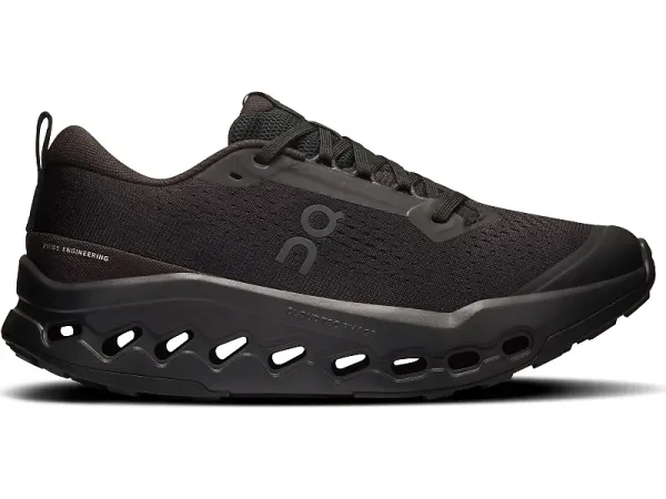 On Women's Cloudsurfer Trail 2 Black | Black