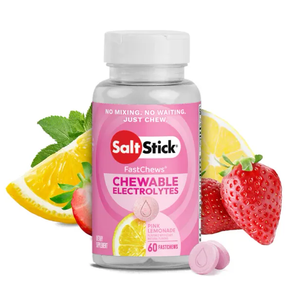 Salt Stick Fast Chew 60 Count Pink Lemonade