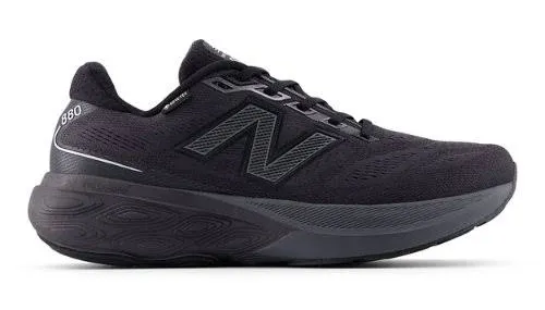 New Balance Men's 880v15 GORE-TEX BLACK with CASTLEROCK and Silver Metallic