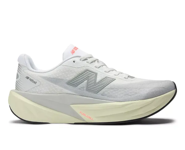 New Balance Women's FuelCell Rebel v5 Raincloud/White/Mineral