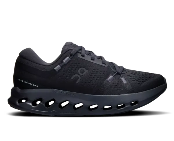 On Women's Cloudsurfer 2 Wide Black | Black