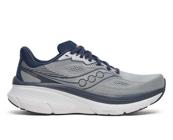 Saucony Men's Guide 19 Wide Fossil | Navy