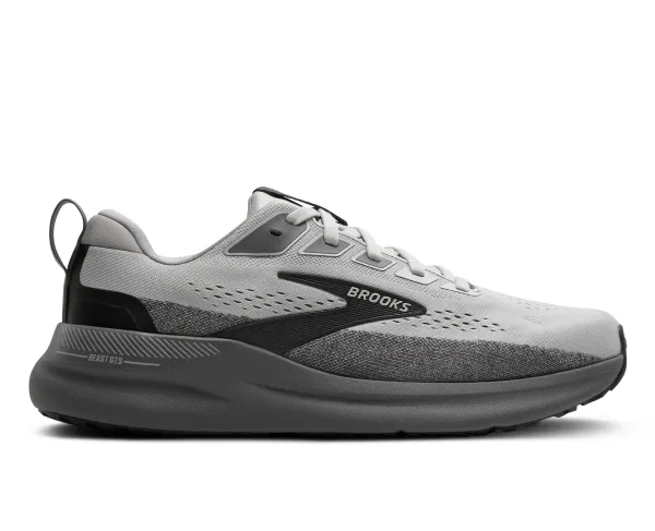 Brooks Men's Beast GTS 26 Gray/Gray/Blackened Pearl