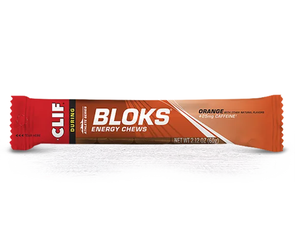 Clif Bloks Energy Chews Orange Caf