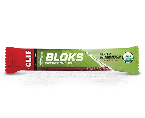 Clif BLOKS ENERGY CHEWS salted watermelon
