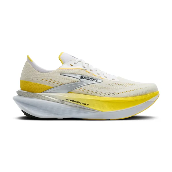 Brooks Women's Hyperion Max 4 White/Cyber Yellow/Black
