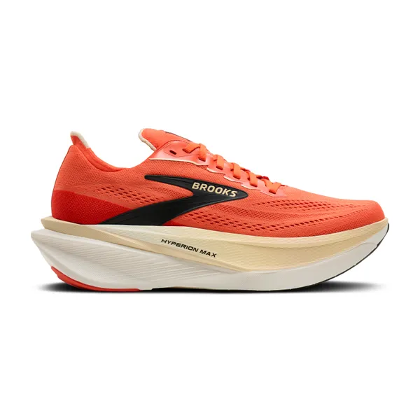 Brooks Men's Hyperion Max 4 Tigerlily/Wood Ash/Black