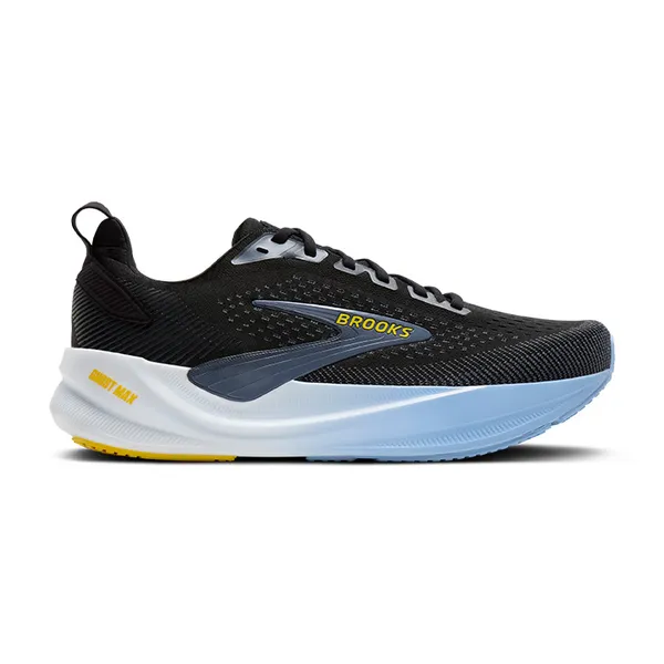 Brooks Men's Ghost Max 4 Black/Folkstone/Open Air