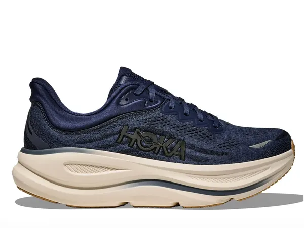 Hoka BONDI 9 WIDE M Black/Blue/Navy Blue