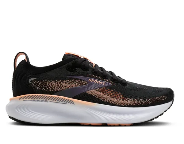 Brooks Adrenaline 25 W Black/Peach/Mulled Grape