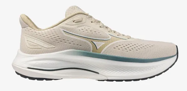 Mizuno MEN'S WAVE INSPIRE 22 - WIDE SUMMER SAND-PALE KHAKI