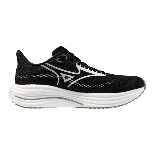 Mizuno Women's Wave Rider 29 Wide D BLACK SAND-WHITE