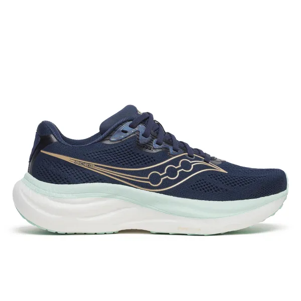 Saucony Ride 19 W Navy/Aqua