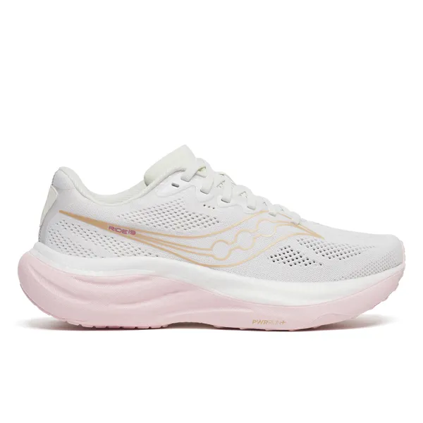 Saucony Ride 19 W White/Silk