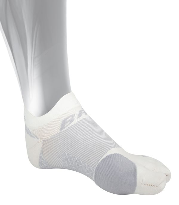 Os1st BR4 Bunion Relief Sock White Medium