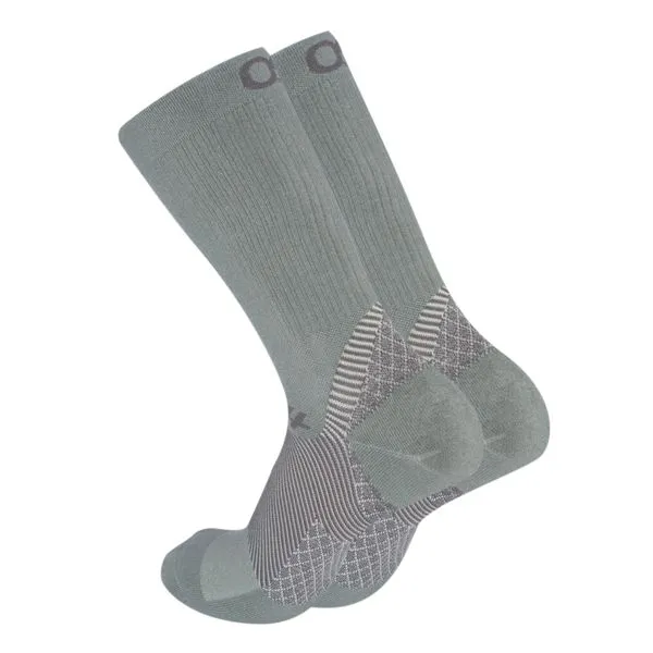 Os1st FS4 Merino Plantar Fasciitis - Crew Sock Grey Small