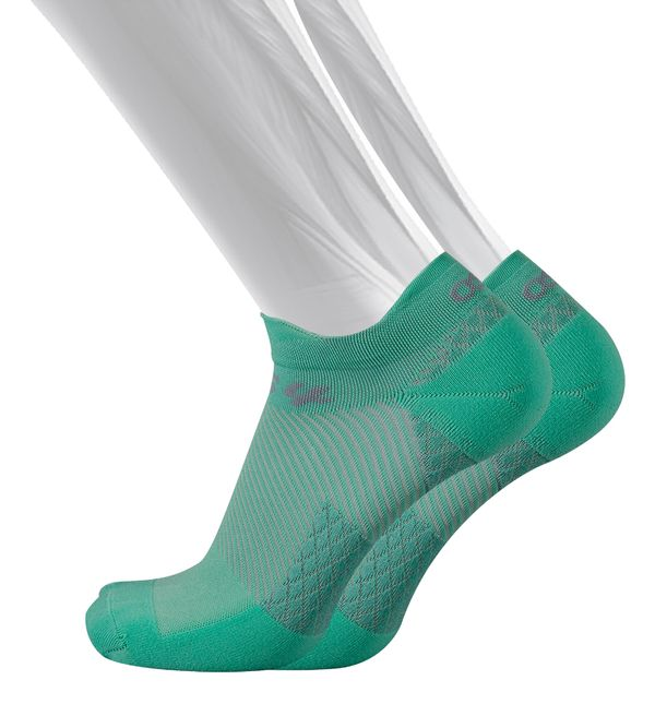 Os1st FS4 Plantar Fasciitis - No Show Sock Mint Large