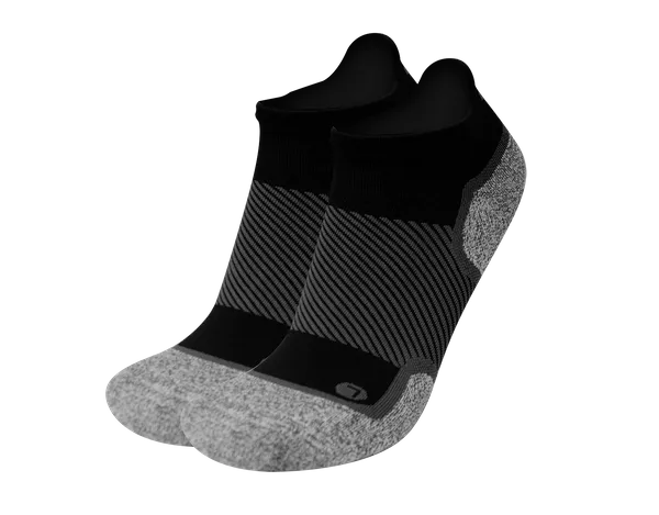Os1st WP4 Wellness Performance Socks - No Show Black Large