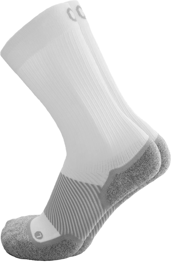 Os1st WP4 Wellness Performance Socks - Crew White Large