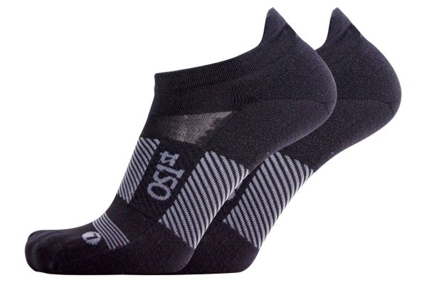 Os1st TA4 Thin Air Socks - No Show Black Medium