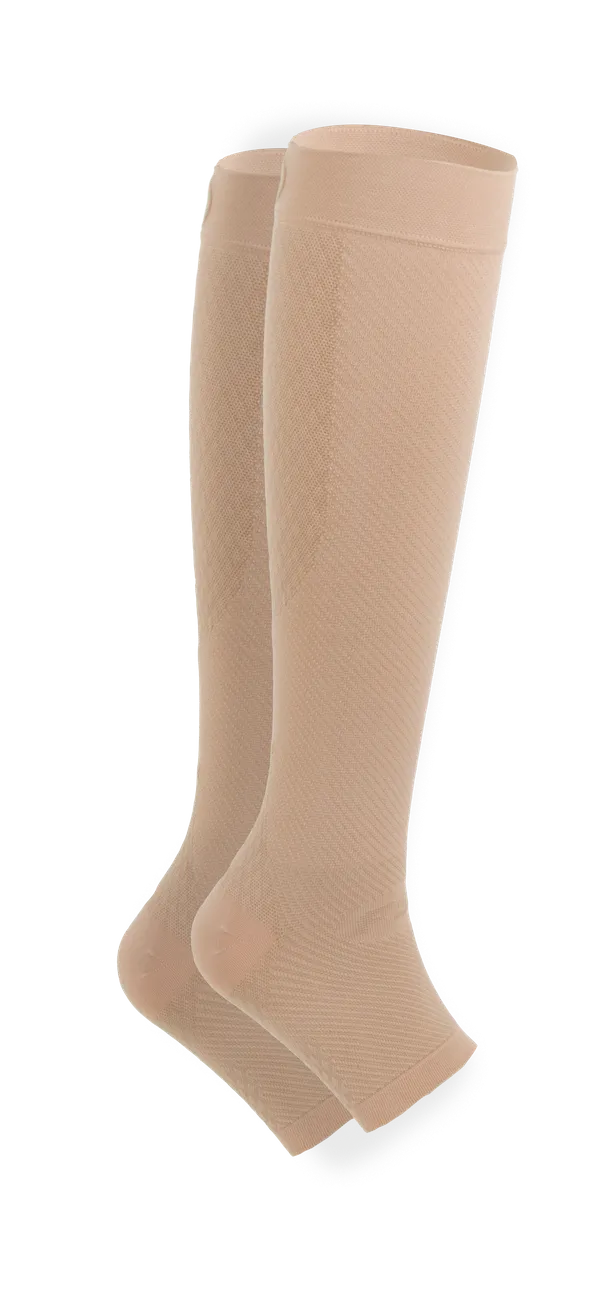 Os1st FS6+ Performance Foot & Calf Sleeves Natural Medium