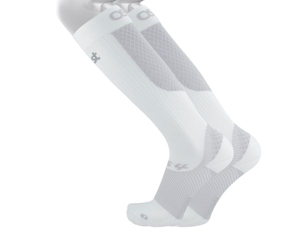 Os1st FS4+ Over the Calf Compression Bracing Sock White Medium