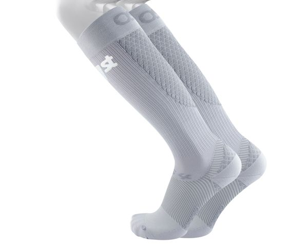 Os1st FS4+ Over the Calf Compression Bracing Sock Grey Large