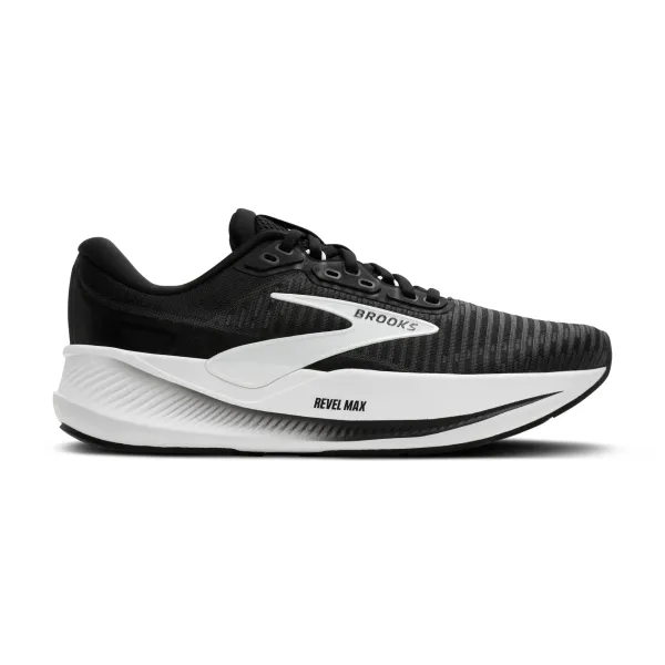 Brooks Women's Revel Max Black/Grey/White