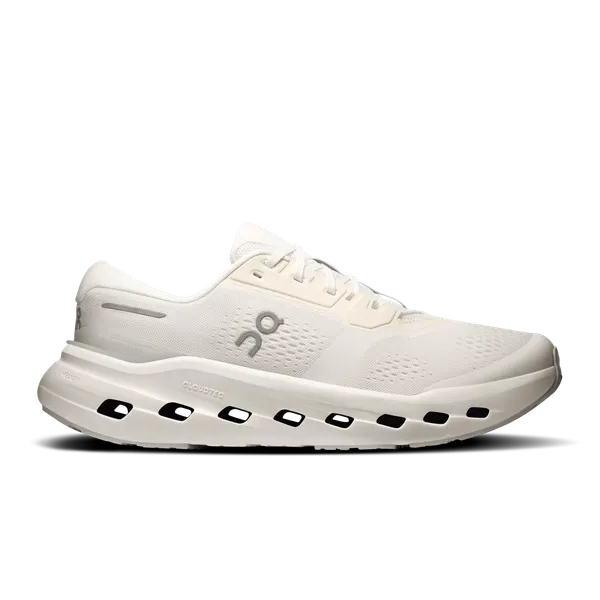 On Men's Cloudrunner 3 Wide White | Glacier