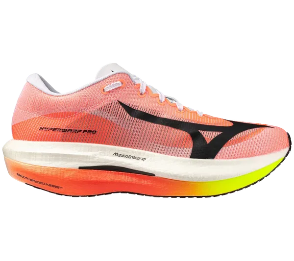 Mizuno Unisex Hyperwarp Pro Running Shoe WHITE-BLACK