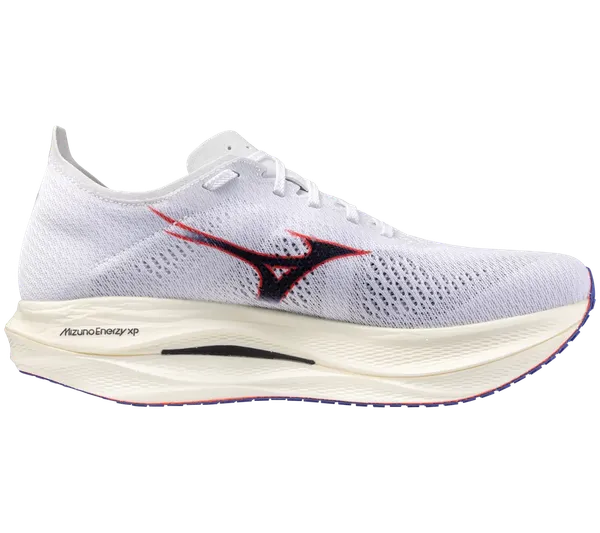Mizuno Unisex Wave Rebellion Pro 3 Lo WHITE-BARITONE BLUE