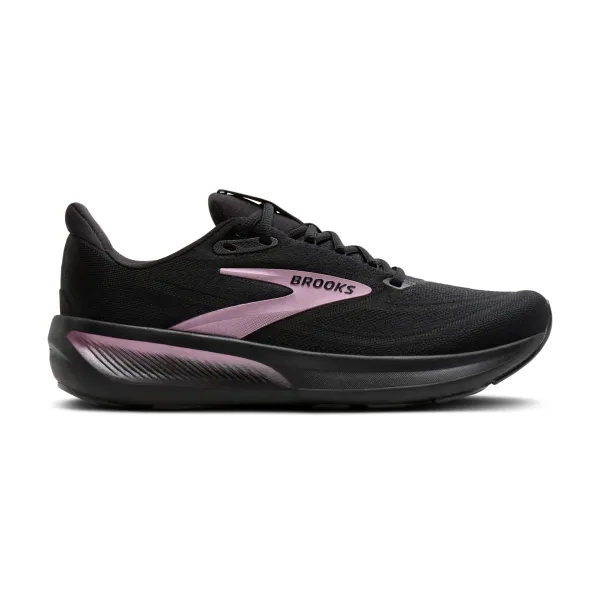 Brooks Women's Revel 9 Black/Black/Rose Gold