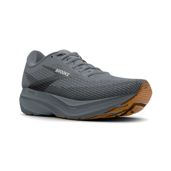 Brooks Men's Ghost Amp Primer/Ebony/Oyster