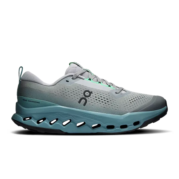 On Men's Cloudsurfer Trail 2 Platinum | Tide