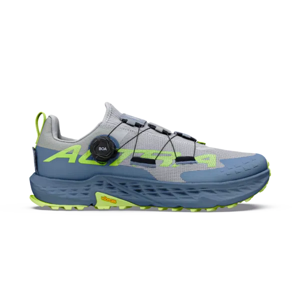 ALTRA Men's TIMP 5 BOA Ultimate Gray/Sharp Green
