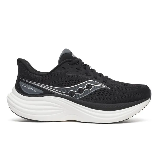 Saucony Triumph 24 M Wide Black/Silver