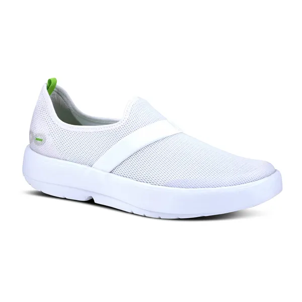 Oofos Oomg Mesh Low W White/White