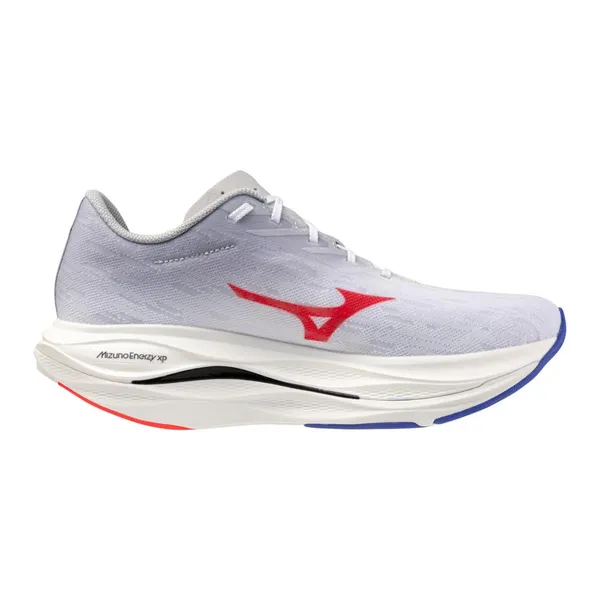 Mizuno Men's Wave Rebellion Flash 3 WHITE-FIERY CORAL