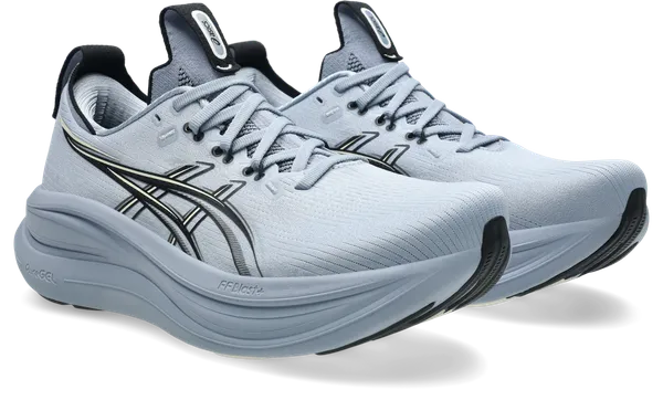 Asics MEN'S GEL-NIMBUS 28 GREY BLUE/BLACK
