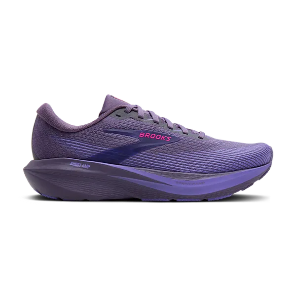 Brooks Women's Ghost Amp Purple/Purple/Fuchsia