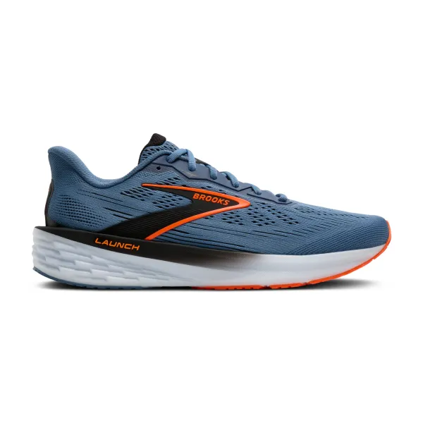 Brooks Men's Launch 12 Moonlight/Black/Orange