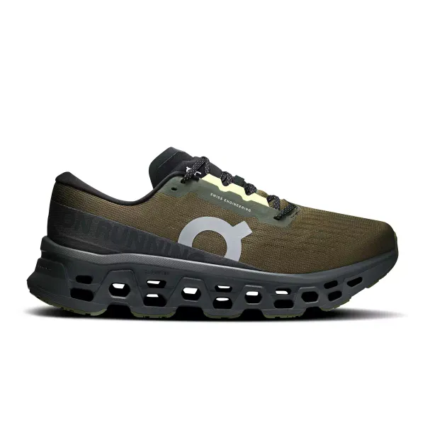 On Men's Cloudmonster 3 Olive | Eclipse