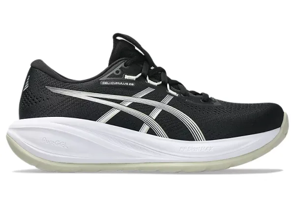 Asics Men's GEL-CUMULUS 28 WIDE BLACK/WHITE