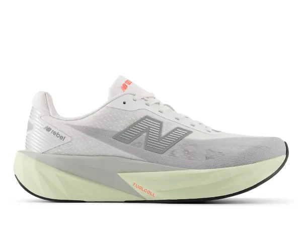 New Balance Men's FuelCell Rebel v5 Raincloud/Mineral/White