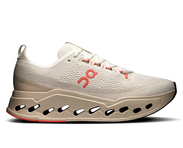 On Cloudsurfer Max W Ivory/Salmon