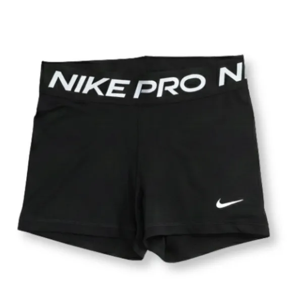 Nike PRO 3" MID RISE TIGH Black/White