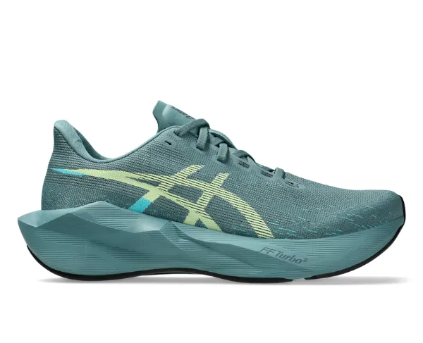 Asics Novablast 6 M foggy teal/illuminate yellow